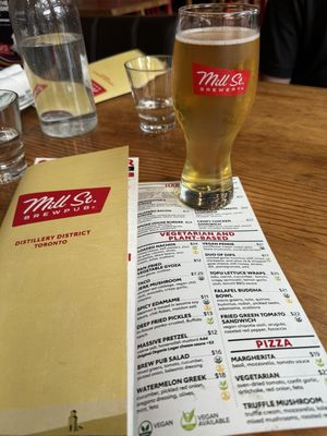 Menu photo 2 Mill Street Beer Hall Toronto, ON