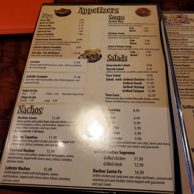 Menu photo 8 Dos Fuentes Ypsilanti, MI