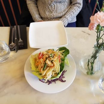 Nok’s Kitchen On The Castle - Papaya salad - Thai Near Me - Edinburgh, EDH Nok’s Kitchen On The Castle - Papaya salad - Thai Near Me - Edinburgh, EDH