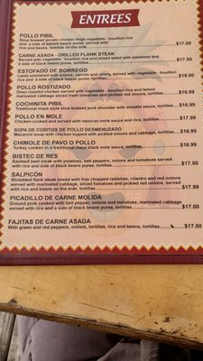 Menu photo 8 Poc-Chuc San Francisco, CA