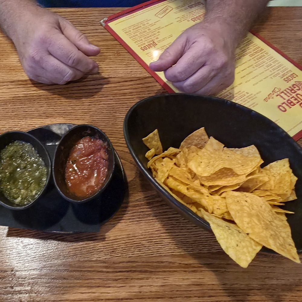 Wow! The chips and salsa really hit the spot! Wow! The chips and salsa really hit the spot!