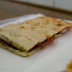Pizzeria San Martino - Salty cold cut sandwich.  It was good and inexpensive.