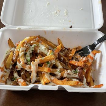 Pita BBQ - Spicy garlic fries - Barbeque Near Me - Streamwood, Illinois