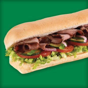 Subway - a sub sandwich on a green background - Fast Food Near Me - Carstairs, Alberta Subway - a sub sandwich on a green background - Fast Food Near Me - Carstairs, Alberta