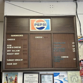 Encinal Liquor - Sandwich menu. Taken on 9/10/25 - Beer, Wine & Spirits Near Me - Alameda, California Encinal Liquor - Sandwich menu. Taken on 9/10/25 - Beer, Wine & Spirits Near Me - Alameda, California