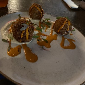The Driftless Cafe - Mushroom Croquette - Sandwiches Near Me - Viroqua, Wisconsin The Driftless Cafe - Mushroom Croquette - Sandwiches Near Me - Viroqua, Wisconsin