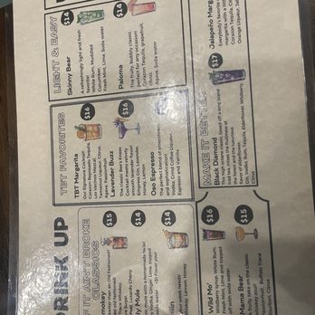 The Bear Trap - Drink Menu - Beer Bar Near Me - Big Bear Lake, California