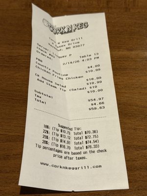 The Cork N' Keg Grill by null