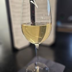 Glass of Chardonnay