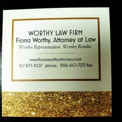 Fiona Worthy Attorney At Law