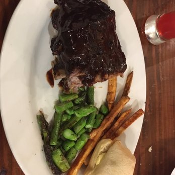 Copper Steer Steakhouse - Half of a delicious rib dinner. - Steakhouses Near Me - Safford, Arizona