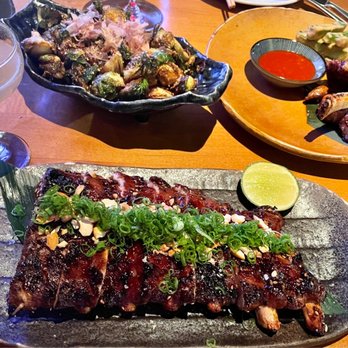 Roka Akor - Chicago - Glazed pork ribs and lamb chops. - Sushi Bars Near Me - Chicago, Illinois