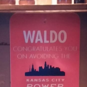 Waldo - A sign inside Bobby Bakers. - Landmarks & Historical Buildings Near Me - Kansas City, Missouri Waldo - A sign inside Bobby Bakers. - Landmarks & Historical Buildings Near Me - Kansas City, Missouri