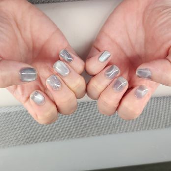 Bloomingnail's - My new cat eye design - Nail Salons Near Me - Tiburon, California Bloomingnail's - My new cat eye design - Nail Salons Near Me - Tiburon, California
