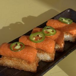Tuna crispy rice