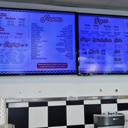 Terry's Old Fashion Ice Cream Shop - Menu