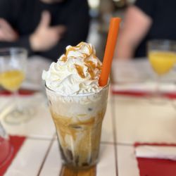 The Red Bud Cafe - Iced Macchiato