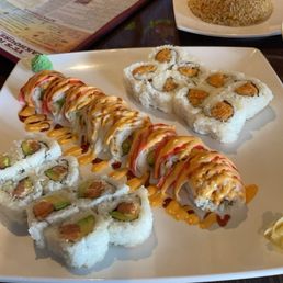 Philadelphia Roll , Shaggy Dog Roll & Salmon Roll Philadelphia Roll , Shaggy Dog Roll & Salmon Roll
