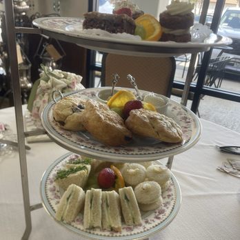 All Things Tea - Scones, sandwiches and dessert for three - Tea Rooms Near Me - Camarillo, California