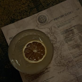 Oculto 477 - Dealers choice. I asked for smoky and spicy and he delivered with a fantastic Serrano and lime Mezcal forward cocktail. - Cocktail Bars Near Me - San Diego, California Oculto 477 - Dealers choice. I asked for smoky and spicy and he delivered with a fantastic Serrano and lime Mezcal forward cocktail. - Cocktail Bars Near Me - San Diego, California