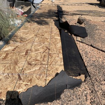 Dew Roofing - Exposed plywood - Roofing Near Me - Palm Springs, California Dew Roofing - Exposed plywood - Roofing Near Me - Palm Springs, California