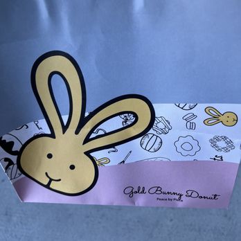Gold Bunny Donut - Packing - Donuts Near Me - Duluth, Georgia
