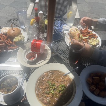 Bayou on Bay - gumbo, collard greens, cajun potatoes, 2 sandwiches my friends got - Cajun/Creole Near Me - Bellingham, Washington Bayou on Bay - gumbo, collard greens, cajun potatoes, 2 sandwiches my friends got - Cajun/Creole Near Me - Bellingham, Washington