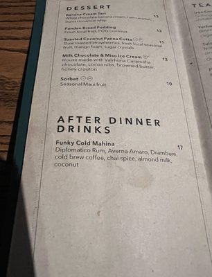 Menu photo 5 Lineage Wailea, HI Menu photo 5 Lineage Wailea, HI