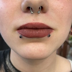 Anchor Tattoo & Piercing - Snake bites done by Holly