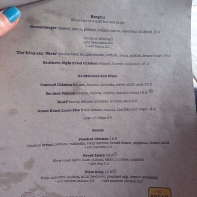 Menu photo 3 The First Drop Redfern, NSW Menu photo 3 The First Drop Redfern, NSW
