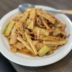 Ahgoo's Kitchen - Bamboo shoots and pork