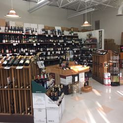 Healthabit Natural Foods & Wines - Wine selection in the back area