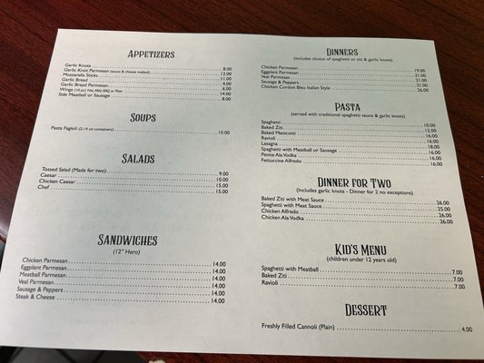 Menu photo 1 Gigi's Pizza and Pasta Spring Hill, FL Menu photo 1 Gigi's Pizza and Pasta Spring Hill, FL