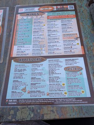 Menu photo 1 Dirty Birds Ocean Beach San Diego, CA Menu photo 1 Dirty Birds Ocean Beach San Diego, CA