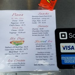 Northshore Athletic Fields - Menu
