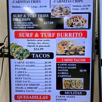 El Rinconcito Taco Shop - Menu 7/26 - Tacos Near Me - Chula Vista, California El Rinconcito Taco Shop - Menu 7/26 - Tacos Near Me - Chula Vista, California
