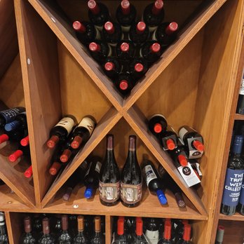 Jolson’s Wines & Spirits - a wine rack full of wine bottles - Beer, Wine & Spirits Near Me - Queens, New York
