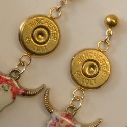 Her Side Co - We have several jewelry options like these earrings using authentic shot shell tips!