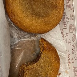 Hot Box Cookies - Snickerdoodle and peanut butter chocolate chip. Don't taste any peanut butter.