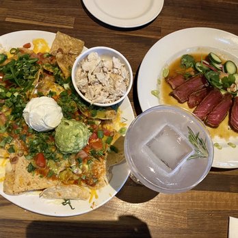 Yard House - Chicken Nachos, Blackened Ahi Sashimi, Lavender Drop - Bars Near Me - Roseville, California Yard House - Chicken Nachos, Blackened Ahi Sashimi, Lavender Drop - Bars Near Me - Roseville, California