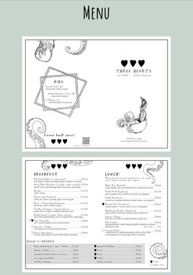 Menu photo 8 Three Hearts Tacoma, WA