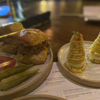 Yardbird - Crispy chicken biscuit and deviled eggs - New American Near Me - Washington, DC, District of Columbia Yardbird - Crispy chicken biscuit and deviled eggs - New American Near Me - Washington, DC, District of Columbia