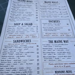 Horrible menu prices.