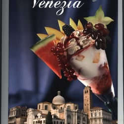 Eiscafé Venezia - Eiskarte