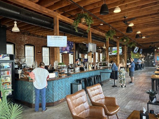 laptop friendly cafe Stamford Third Place by Half Full Brewery