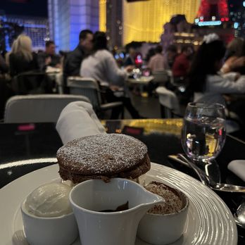 Spago - Dark chocolate soufflé - New American Near Me - Las Vegas, Nevada