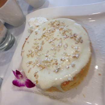 Aloha Kitchen - The coconut macadamia nut soufflé was so yummy. It was just the right amount of sweetness! - Breakfast & Brunch Near Me - Honolulu, Hawaii