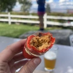Tioga Gas Mart & Whoa Nellie Deli - Taquito - interesting filling, lobster and crab?
