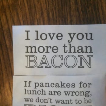 First Watch - Utensils were wrapped in napkins held together by these cute-versed papers - Breakfast & Brunch Near Me - Louisville, Kentucky First Watch - Utensils were wrapped in napkins held together by these cute-versed papers - Breakfast & Brunch Near Me - Louisville, Kentucky