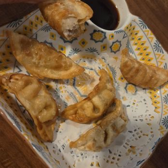 Pinto Thai Bistro - Dumplings offered steamed or fried. Delish! - Thai Near Me - Jacksonville Beach, Florida